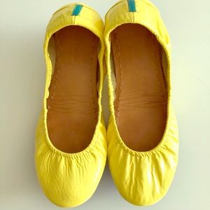 Tieks by Gavrieli Lemon Patent Ballet Flats